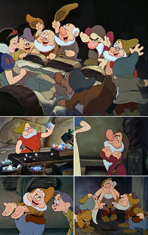 Biancaneve e i sette nani disney 3