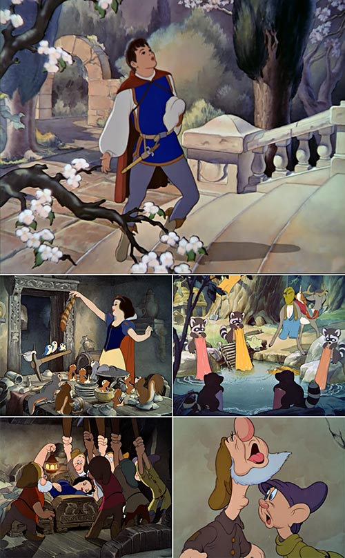 Biancaneve e i sette nani disney 7