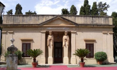 Ingresso del Teatro di Verdura a Palermo