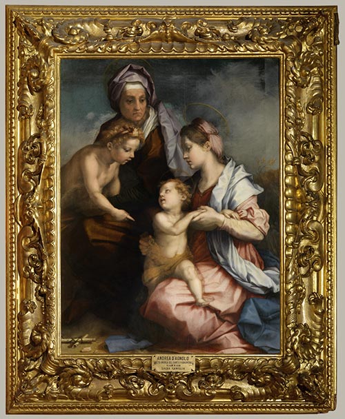 5 andrea del sarto sacra famiglia medici tavola