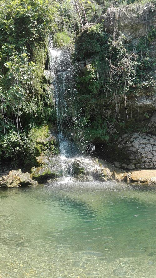 La 'doccia naturale' del fiume Natisone