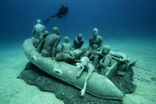 La balsa de la lampedusa