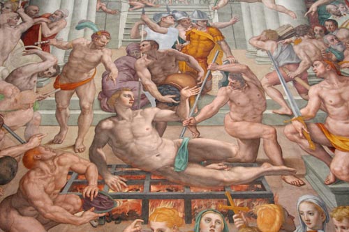 Martirio-san-lorenzo-bronzino