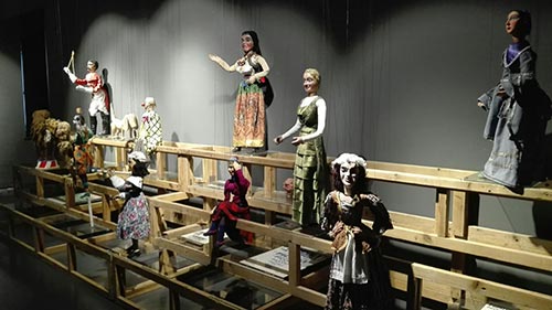 Uno scatto all'interno del Centro Internazionale Vittorio Podrecca, Teatro delle Meraviglie Maria Signorinelli