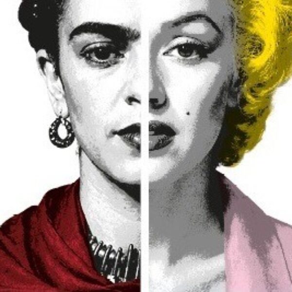 copertina Frida Kahlo e Marilyn Monroe “Vite Parallele” 
